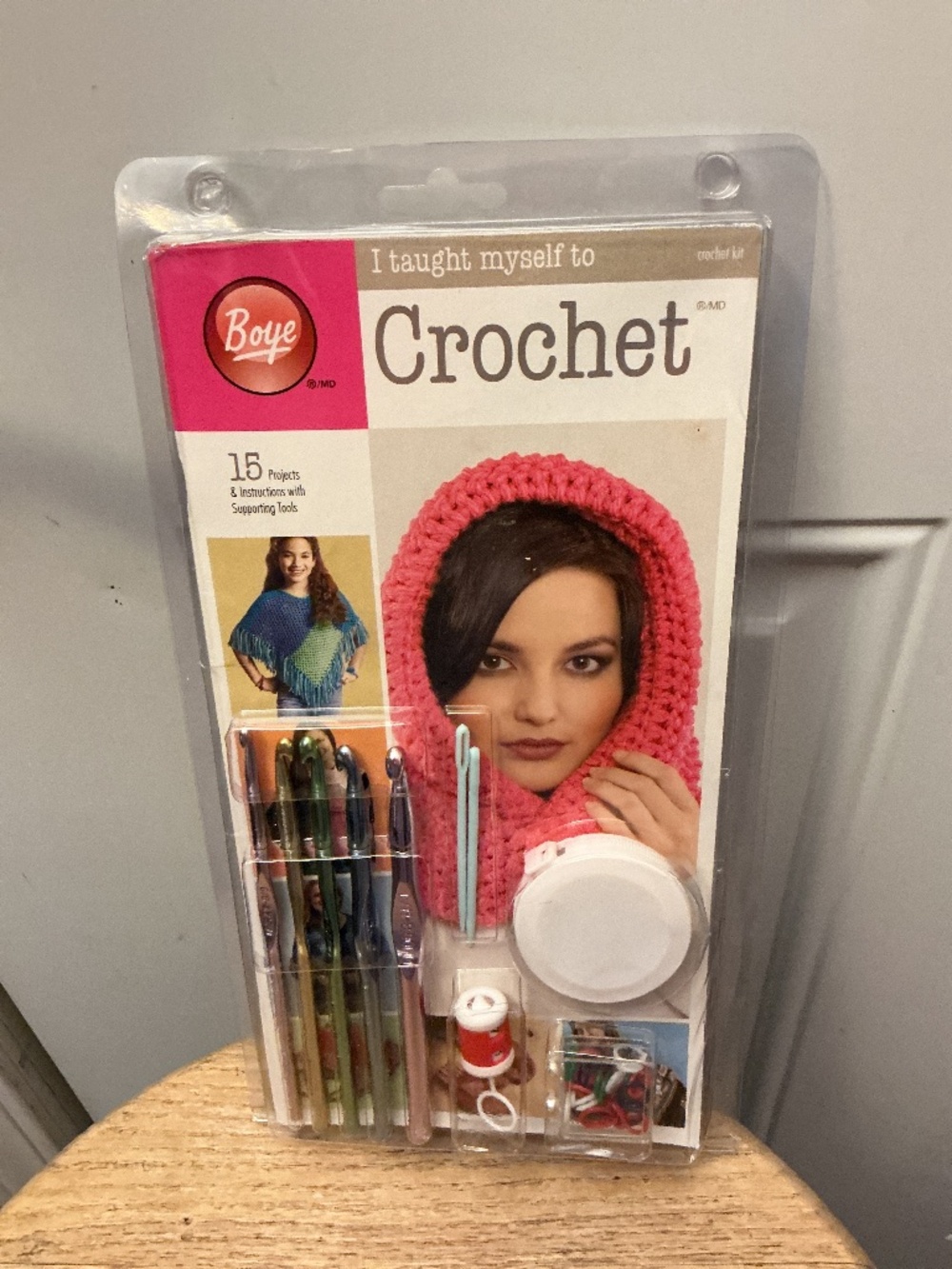 Boye “I Taught Myself to Crochet” Kit – Complete Beginner Set
